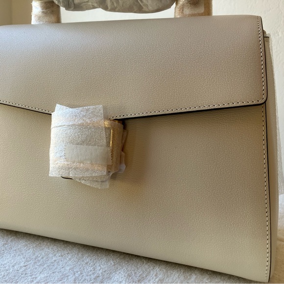 Kate Spade Katy Textured Leather Bamboo Medium Top-handle Bag - Picture 5 of 10